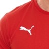 Puma t-shirt czerwony koszulka męska na krótki rękaw logo na piersi